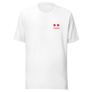 Camiseta manga corta España 2 estrellas